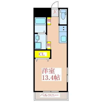 間取図 コーポ諏訪　Ⅱ