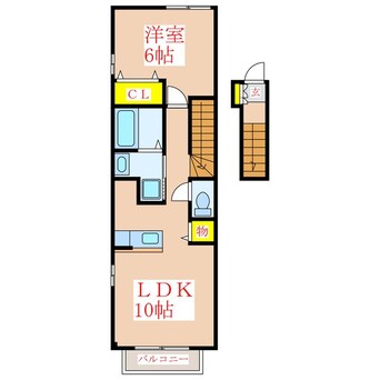 間取図 レイベルポート松元　Ｃ棟