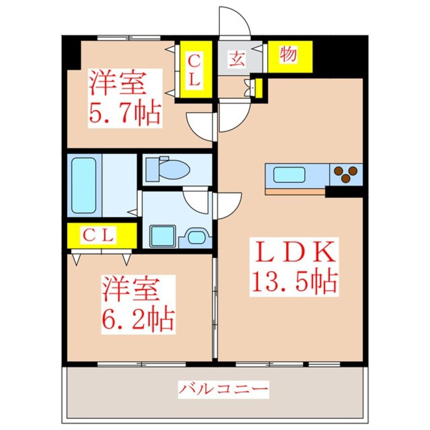 間取図 ベイシス隼人