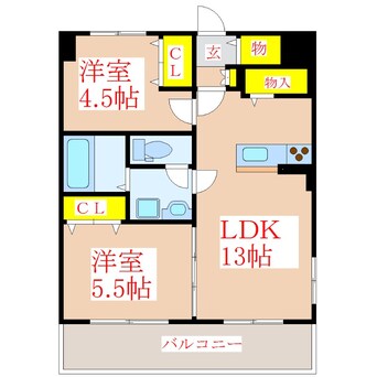 間取図 ベイシス隼人