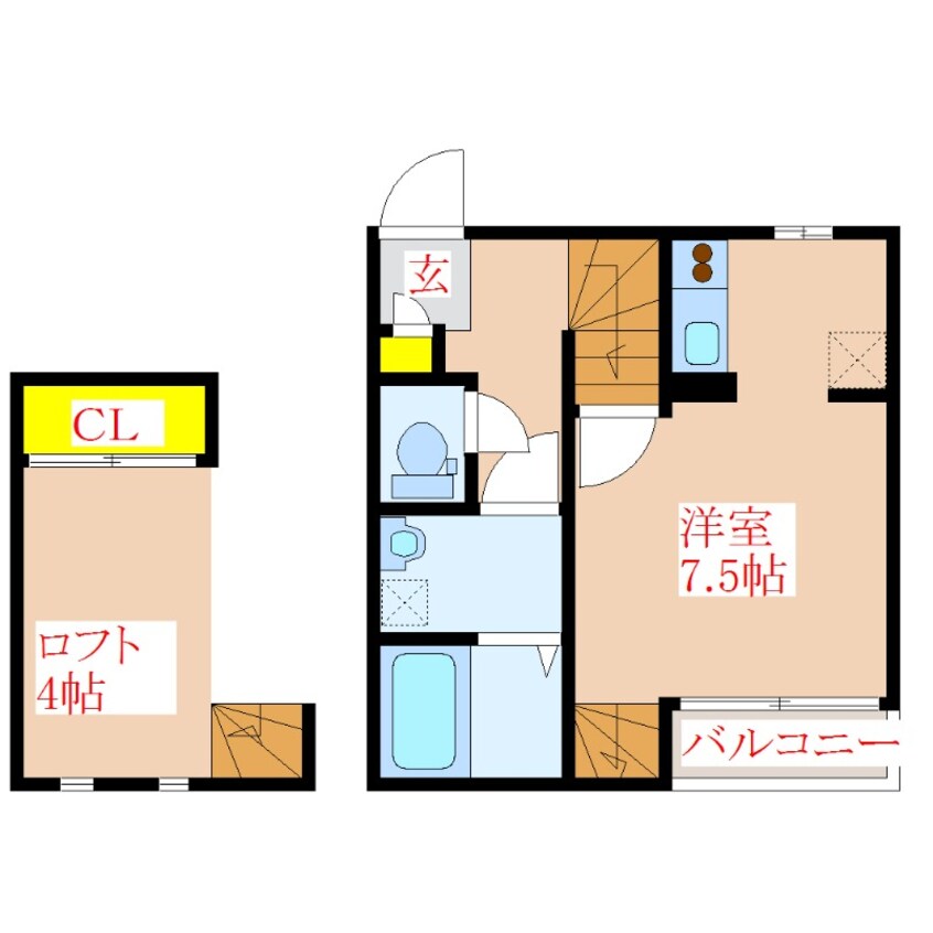 間取図 Ｃｏｒｅ＋