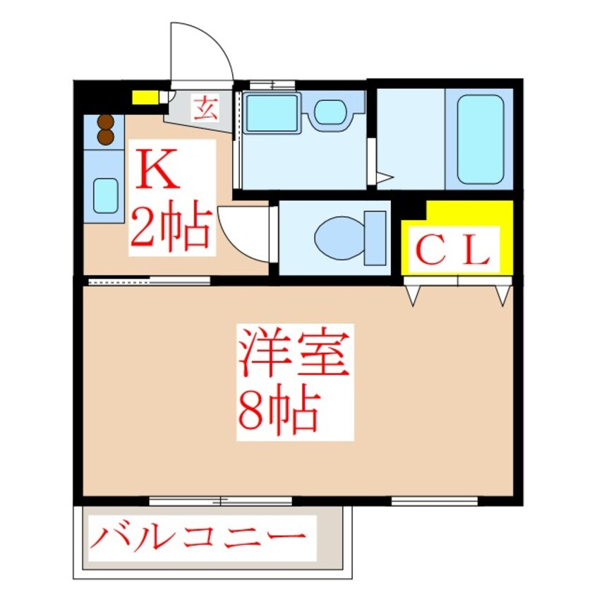 間取図 Ｂａｍｂｉｎｏ　Ｓｔｅｌｌａ　Ｍ＆Ｋ