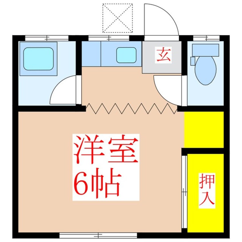 間取図 ゴールドハイツ　Ⅱ