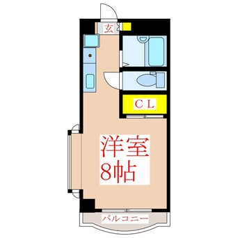 間取図 エミネンス隼人塚