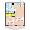 ＲｏｓｅＣｉｔｙ　ＭⅢ 1LDKの間取り