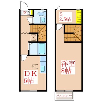 間取図 エルステ隼人