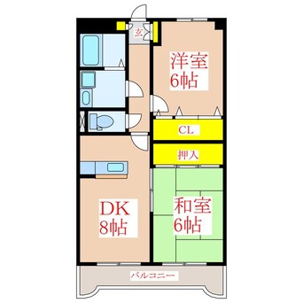 間取図 サンシティ赤池