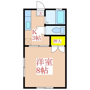 間取図 フォレストハイツ