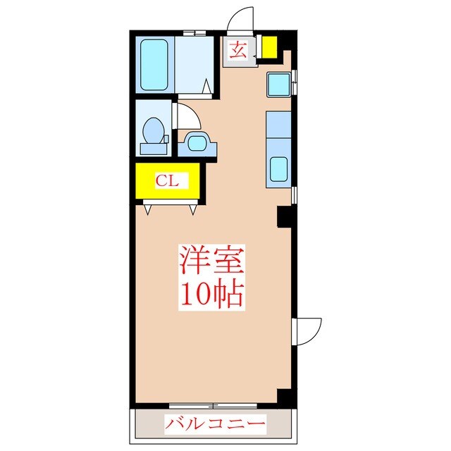 間取り図 神崎マンション　Ａ棟