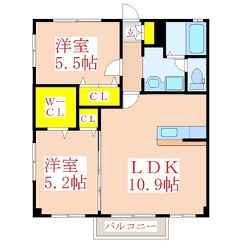 間取図 グランステージ住吉