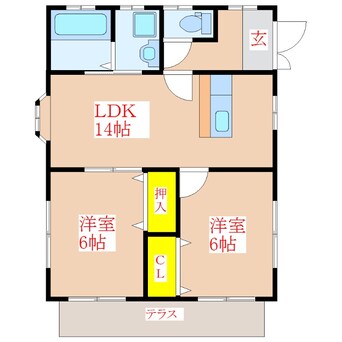 間取図 若松様邸