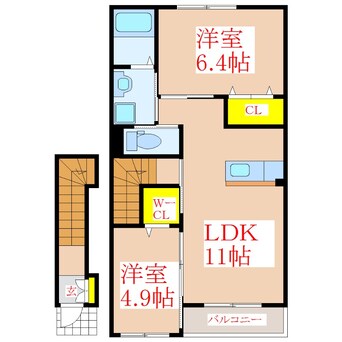 間取図 ラシード　レーヴ