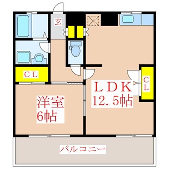 間取図 ロイヤルシティ見次