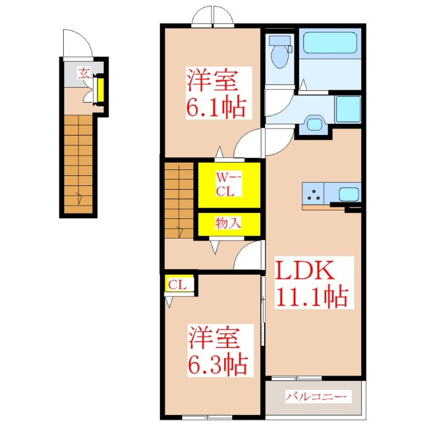 間取図 アスフォート