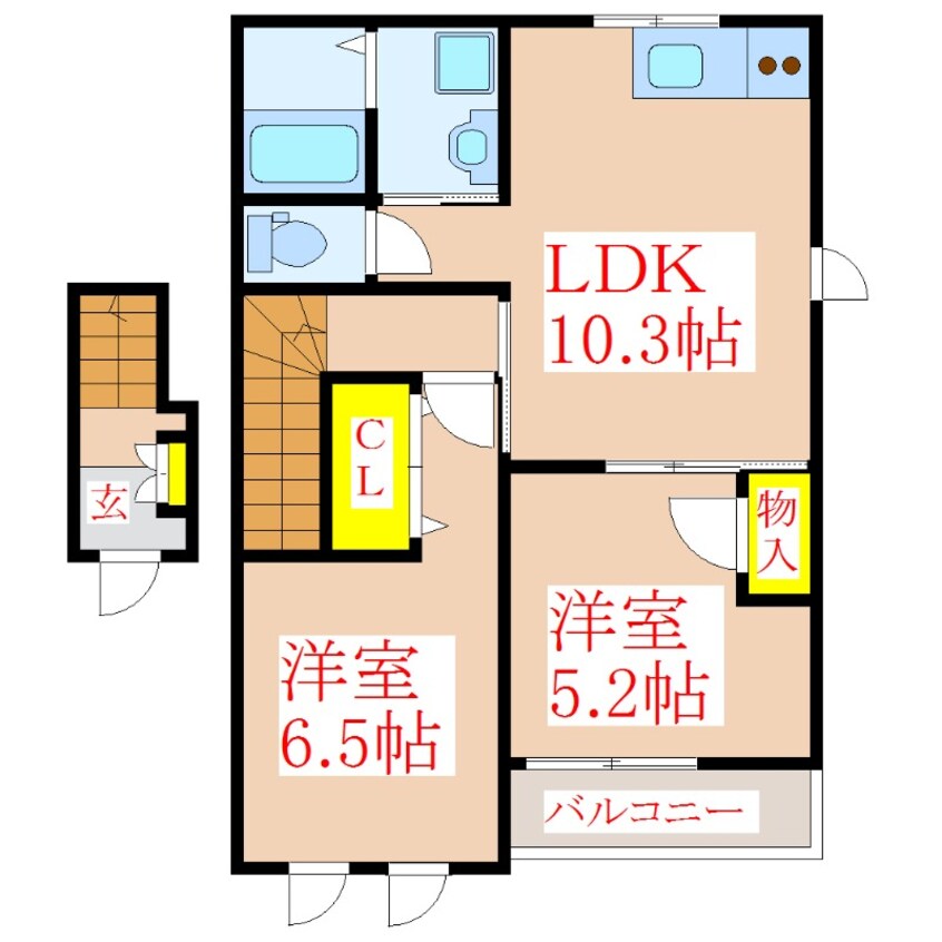 間取図 グランウッド