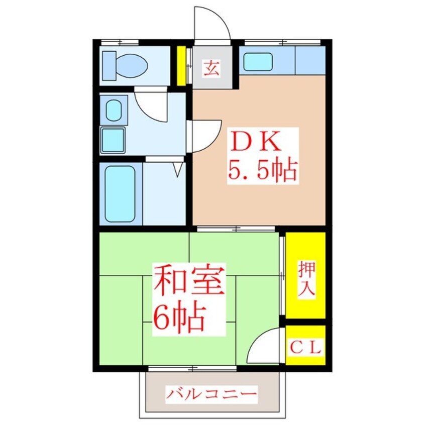 間取図 桜荘