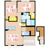 住吉レジデンス 2LDKの間取り