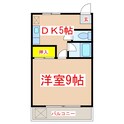 榎田マンションの間取図