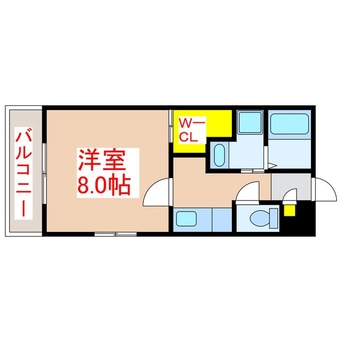 間取図 Ｎ－南郡元