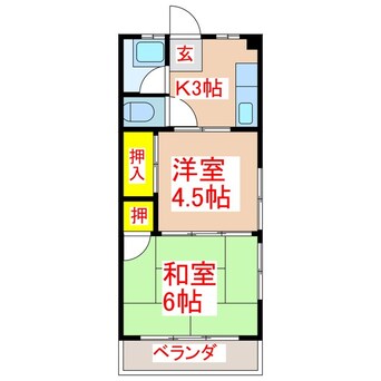 間取図 甲南マンション