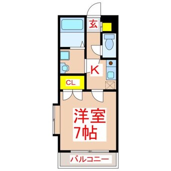 間取図 ウェスヴィレッジ真砂