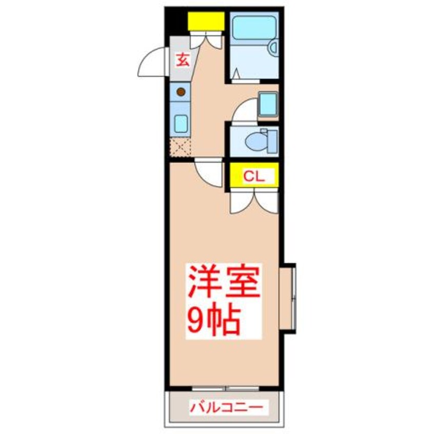 間取図 ウェスヴィレッジ真砂