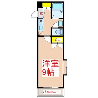 間取図 ウェスヴィレッジ真砂