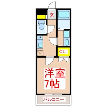 間取図 ウェスヴィレッジ真砂