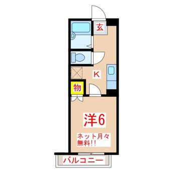 間取図 鴨池マンション