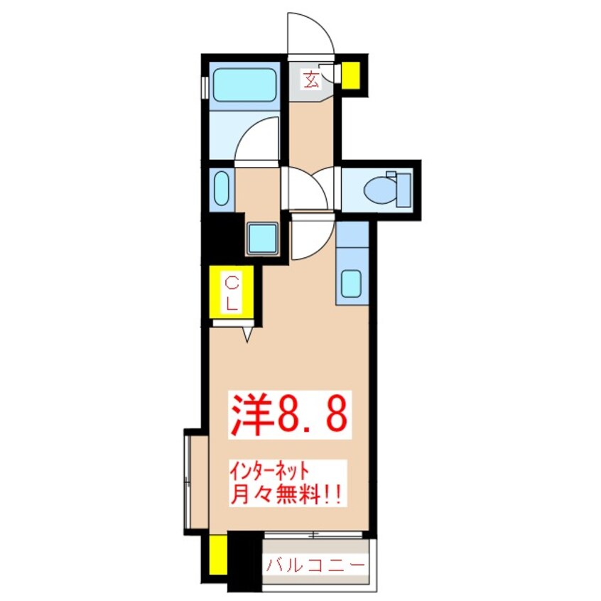 間取図 オーパス　Ⅱ