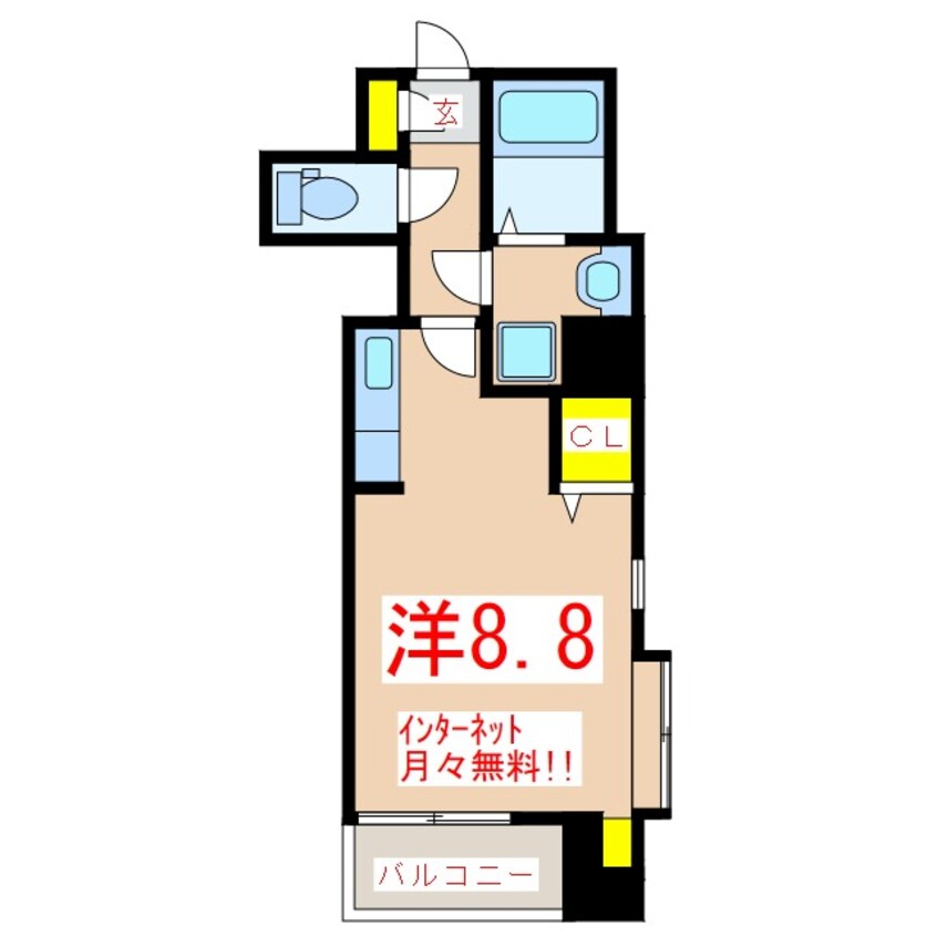 間取図 オーパス　Ⅱ