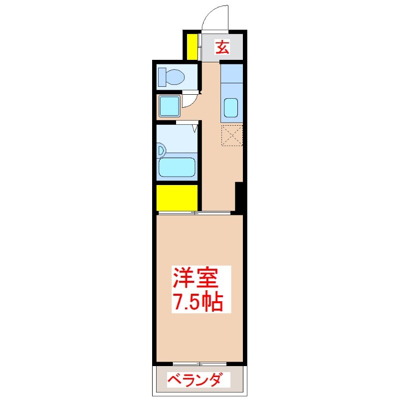 間取り図 サンハイツ天保山　Ｈ棟