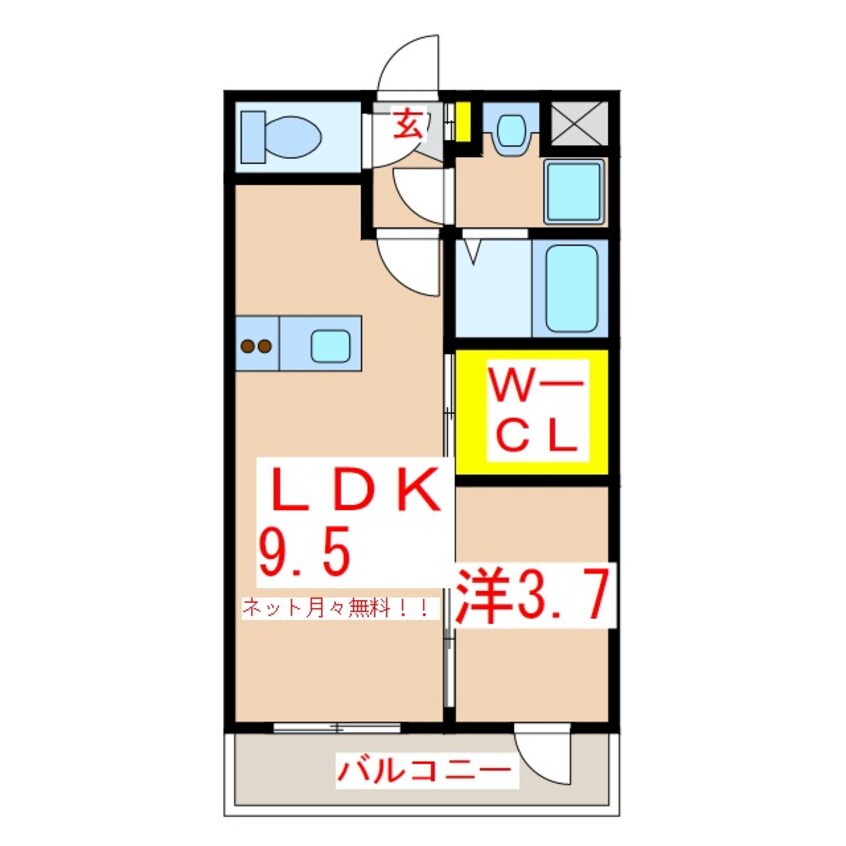 間取図 Ｌｅｇａｔｏ