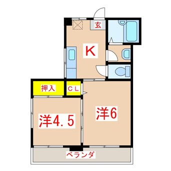 間取図 福留ビル