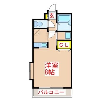 間取図 エスポワール郡元