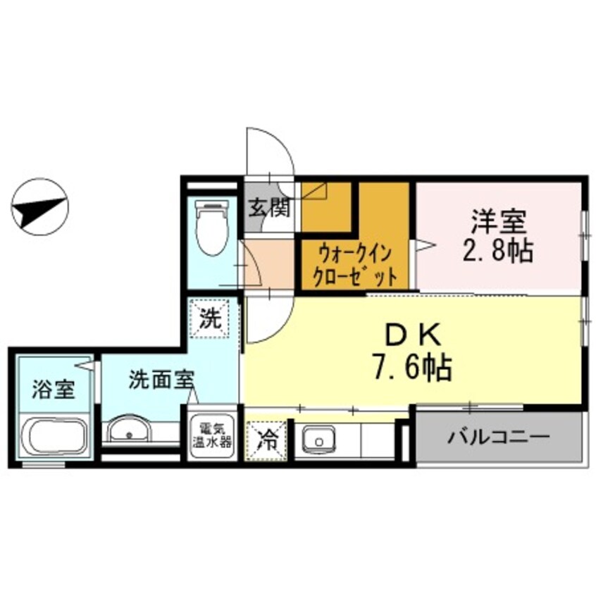 間取図 アペルトサピエンティア