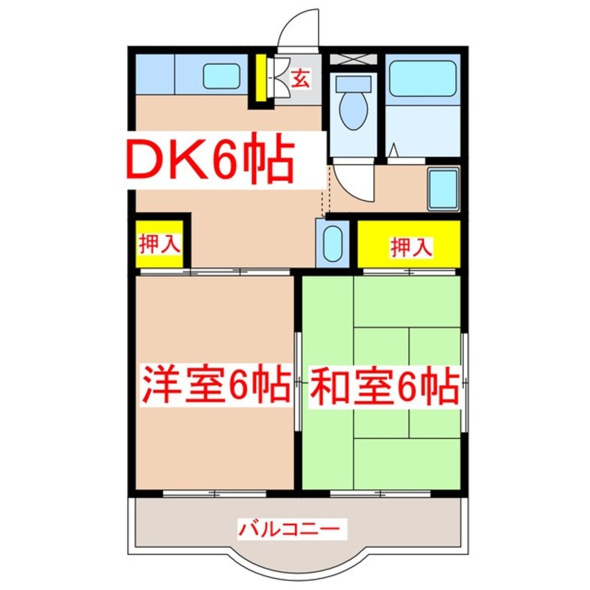 間取図 ガーデンパレス東興