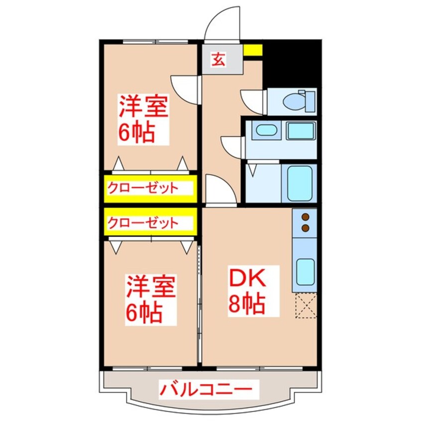 間取図 ユーミー新栄