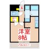 レオーノ鴨池 1Kの間取り