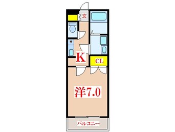 間取図 ウェスヴィレッジ真砂