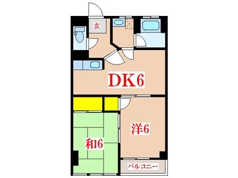 間取図 ロワイヤルヒルズ壱番館