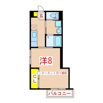 間取図 ラピス下荒田