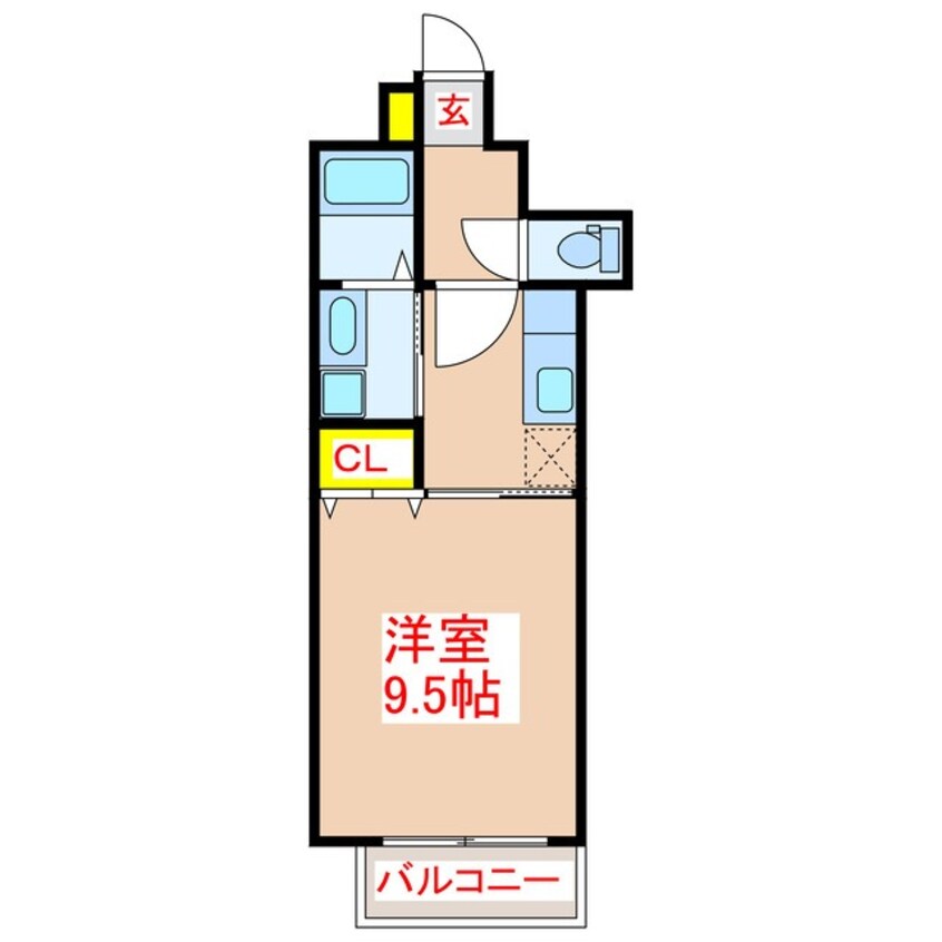 間取図 IRISSPIRA.BRAIGHT騎射場公園