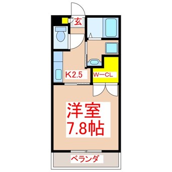 間取図 葉月館Ⅲ