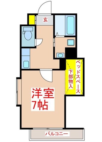 間取図 Ｐ．ｍａｒｋｓ荒田