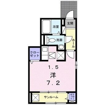 間取図 ブエナ・スエルテ　Ⅱ