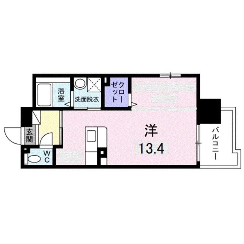 間取図 パーク鴨池