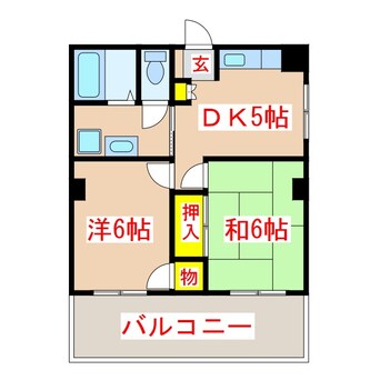 間取図 ブルーハウス１６