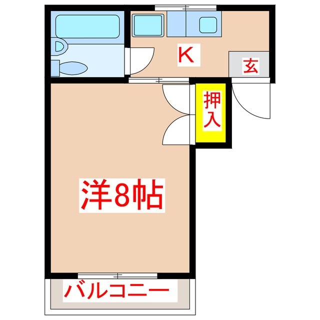 間取り図 西田ＡＴビル