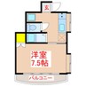 宮秀ビル 1Kの間取り